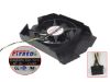 Picture of Firstd FD8015U12S Server - Frameless / GPU Fan 12V 0.50A, W80x4x4, D74xC31, Black, Plate