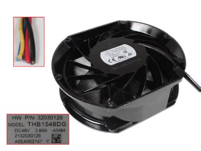 Picture of Delta Electronics THB1548DG Server - Square Fan AM84, dia170x150x50mm, w80x4x4,48V 3.60A
