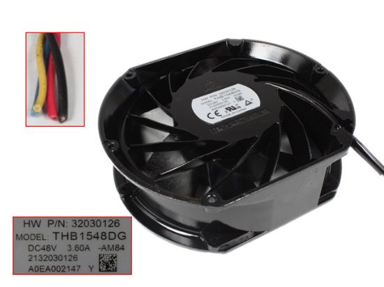 Picture of Delta Electronics THB1548DG Server - Square Fan AM84, dia170x150x50mm, w80x4x4,48V 3.60A