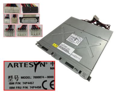 Picture of IBM eServer X236 Server - Power Supply 670W, 7000874-0000, 74P4457, 74P4458
