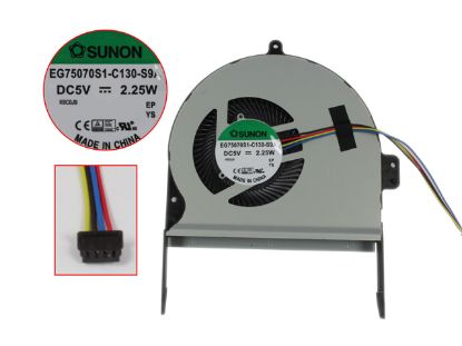 Picture of SUNON EG75070S1-C130-S9A Cooling Fan  DC 5V Bare Fan