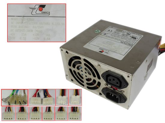 Picture of EMACS / Zippy SP2-4300F Server - Power Supply 300W, SP2-4300F, 6SP2-300B015