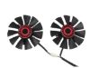 Picture of Everflow T128010BH Server - Frameless / GPU Fan 12V 0.25A, W180x 6x 4, D75xC40, Black, 2 Fan