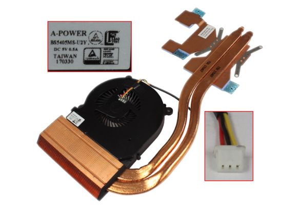 Picture of A-Power BS5405MS-U2Y Cooling Fan 6-31-N87PN-200, BS5405MS-U2Y