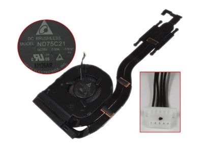 Picture of Lenovo ThinkPad T480S Cooling Fan ND75C21,17E37 01HW697, AT16Q002DT0