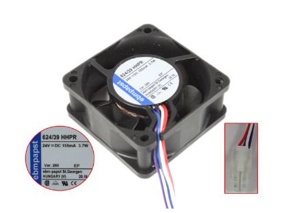 Picture of ebm-papst 624/39 HHPR Server-Square Fan 624/39 HHPR