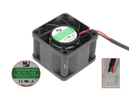 Picture of M / Huaxia Hengtai DZ04028B12HA Server-Square Fan DZ04028B12HA