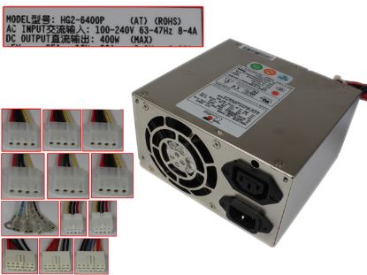 Picture of EMACS HG2-6400P Server-Power Supply HG2-6400P AT (ROHS)