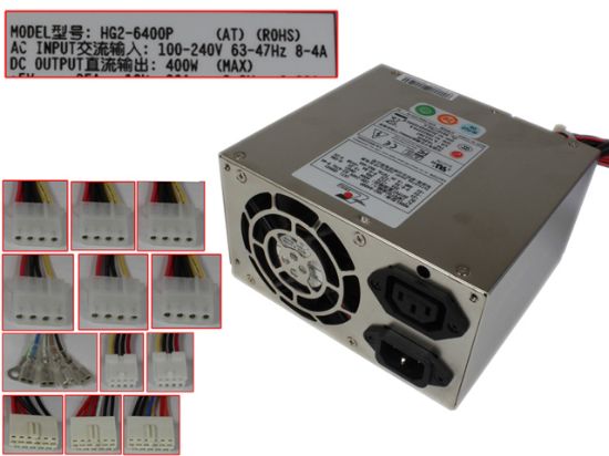 Picture of EMACS HG2-6400P Server-Power Supply HG2-6400P AT (ROHS)