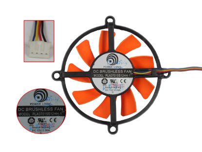 Picture of Power Logic PLA07015S12HH-1 Server-Frameless / GPU Fan PLA07015S12HH-1