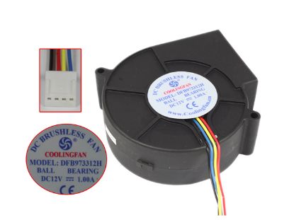 Picture of COOLINGFAN DFB973312H Server-Blower Fan DFB973312H