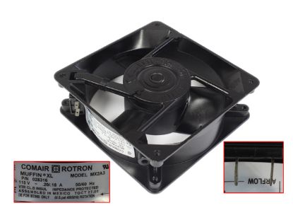 Picture of Comair Rotron MX2A3 Server-Square Fan MX2A3, P/N 028316
