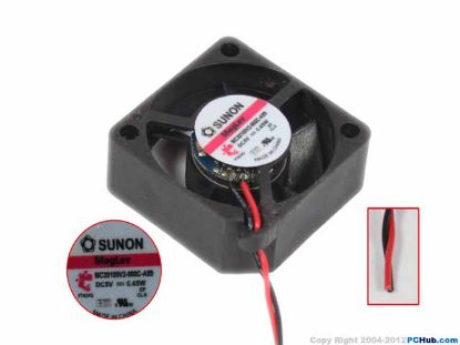Picture of SUNON MC30100V2-000C-A99 Server - Square Fan sq30x30x10, 2w, DC 5V 0.45W