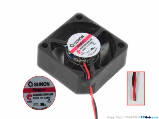 Picture of SUNON MC30100V2-000C-A99 Server - Square Fan sq30x30x10, 2w, DC 5V 0.45W