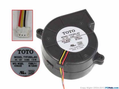 Picture of TOTO TYF350LJ03 Server-Blower Fan TYF350LJ03