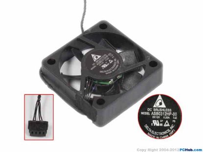 Picture of Delta Electronics ASB0312HP-00 Server-Square Fan ASB0312HP-00, 7JZ