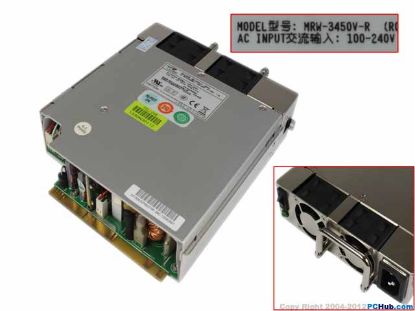 Picture of EMACS / Zippy MRW-3450V-R Server-Power Supply MRW-3450V-R (ROHS), B012860007