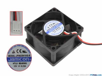 Picture of Jamicon JF0625H1HS-R Server-Square Fan JF0625H1HS-R
