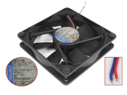 Picture of ebm-papst 4412 FGM Server - Square Fan sq120x120x25mm, 2-wire, 12V 3.2W