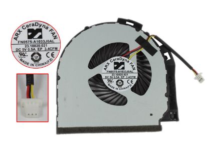 Picture of ARX FN0575-A1033J0AL Cooling Fan  23.10820.021, DC 5V 0.50A Bare Fan