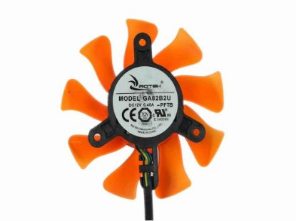 Picture of APISTEK / Rotek GA82B2U Server - Frameless / GPU Fan PFTB, 12V 0.45A, W50x4x4, D75xC42 ,