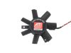Picture of Power Logic PLD05010S12HH Server - Frameless / GPU Fan 12V 0.25A, W70x2x2, D45xC32, Black