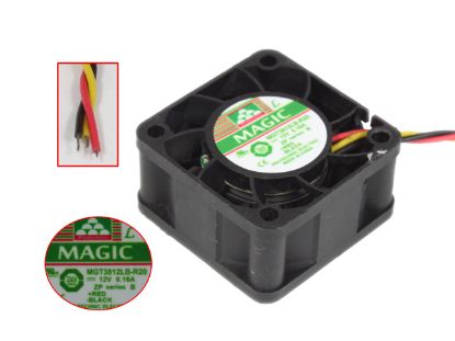 Picture of Power Logic MGT3812LB-R20 Server-Square Fan MGT3812LB-R20, B