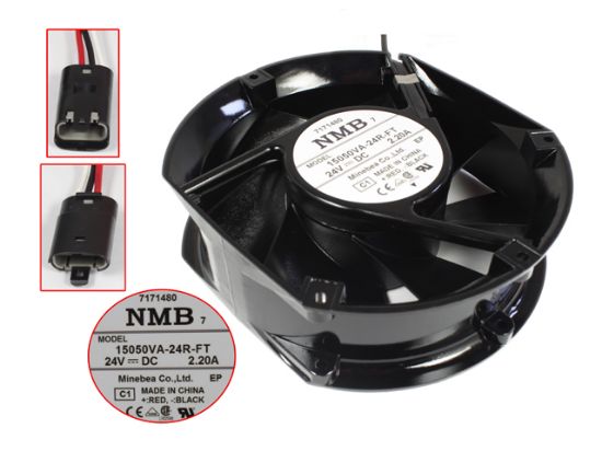 Picture of NMB-MAT / Minebea 15050VA-24R-FT Server-Round Fan 15050VA-24R-FT, C1
