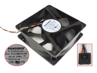 Picture of Foxconn PVA120K12N-P01 Server-Round Fan PVA120K12N-P01