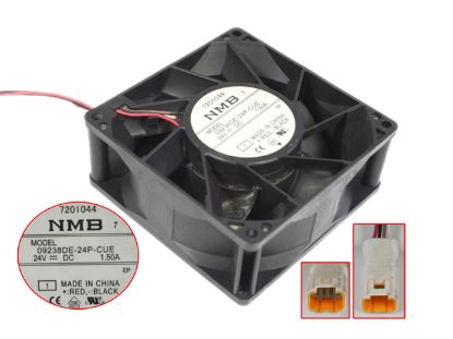 Picture of NMB-MAT / Minebea 09238DE-24P-CUE Server-Square Fan 09238DE-24P-CUE, 1