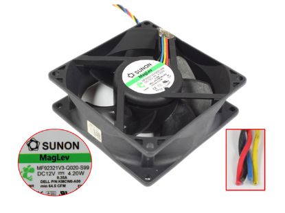 Picture of SUNON MF92321V3-Q020-S99 Server-Square Fan MF92321V3-Q020-S99