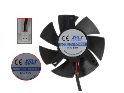 Picture of XBLY XY-D05010S Server-Frameless / GPU Fan XY-D05010S, Black