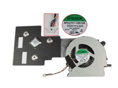 Picture of SUNON MF60070V1-C380-S99 Cooling Fan  DC 5V 0.50A heatsink