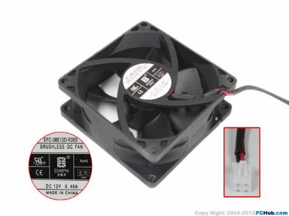 Picture of DWPH EFC-08E12D-E003 Server-Square Fan EFC-08E12D-E003