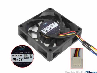 Picture of Cooler Master A7015-38BB-4AP-F1 Server-Square Fan A7015-38BB-4AP-F1