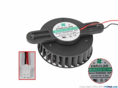 Picture of XIFAN / Xinruilian RDM9025S Server-Frameless / GPU Fan RDM9025S, BGF