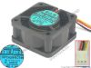 Picture of Sanyo Denki 109P0424H6D18  Server - Square Fan sq40x40x20, w35x3x3, 24V0.07A