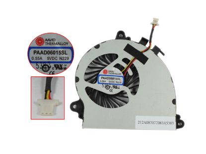 Picture of MSI Cooling Fan (MSI) Cooling Fan  N229, 5V 0.55A, 25x3Wx3P, Bare