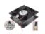 Picture of Delta Electronics WFB1212HE Server - Square Fan -F00, sq120x120x38, w145x3x3, 12V 0.60A