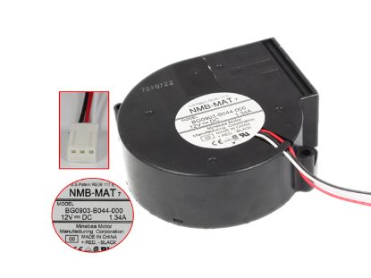 Picture of NMB-MAT / Minebea BG0903-B044-000 Server-Blower Fan BG0903-B044-000