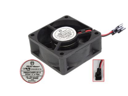 Picture of PELKO D6025Y24BPLB1 Server-Square Fan D6025Y24BPLB1, -5