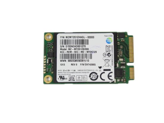 Picture of Samsung MZ-MTD5120/000 SSD mSATA 140GB - 512GB 512GB, 3.03, 51x30x3.85mm, New