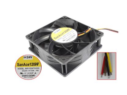Picture of Sanyo Denki 9WV1224P1H003 Server-Square Fan 9WV1224P1H003