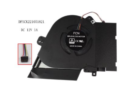 Picture of ASUS ROG Zephyrus M GU502GW Cooling Fan DFSCK221051821, GU502GW GPU