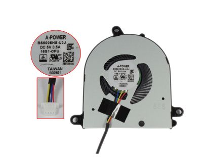 Picture of MSI PS63 Modern Cooling Fan  BS5005HS-U3J, 16S1-CPU