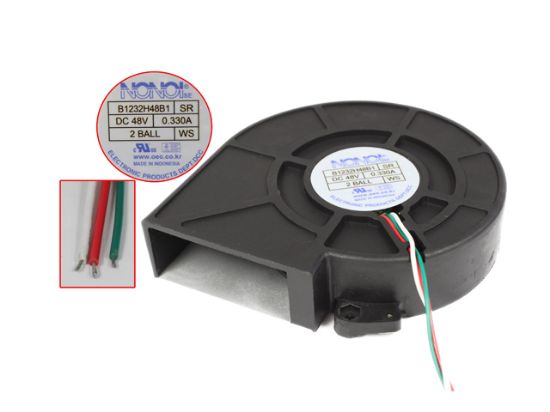 Picture of MECHATRONICS B1232H48B1 Server - Blower Fan SR, bw120x120x32, 4-wire, 48V 0.33A