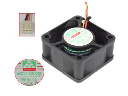 Picture of Protechnic Magic MGT4012XB-O20 Server-Square Fan MGT4012XB-O20, D