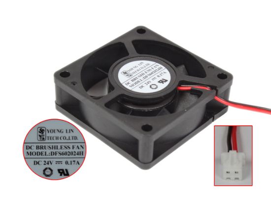 Picture of Young Lin DFS602024H Server-Square Fan DFS602024H