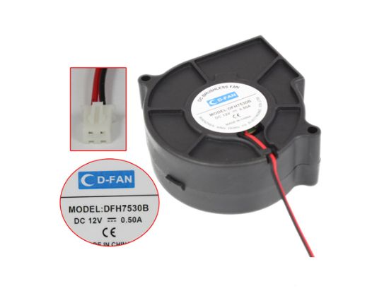 Picture of CD-FAN / Xing Dong DFH7530B Server-Blower Fan DFH7530B