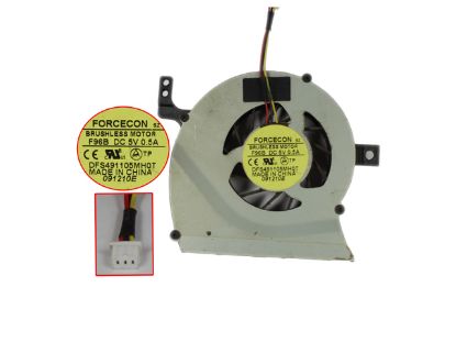Picture of Toshiba Satellite L645 Series Cooling Fan  F96B, w15x3x3, 5V 0.5A, Bare fan